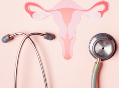 stethoscope and uterus