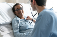patient and nurse