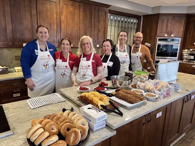 staff volunteering