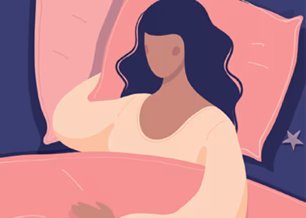 sleeping illustration