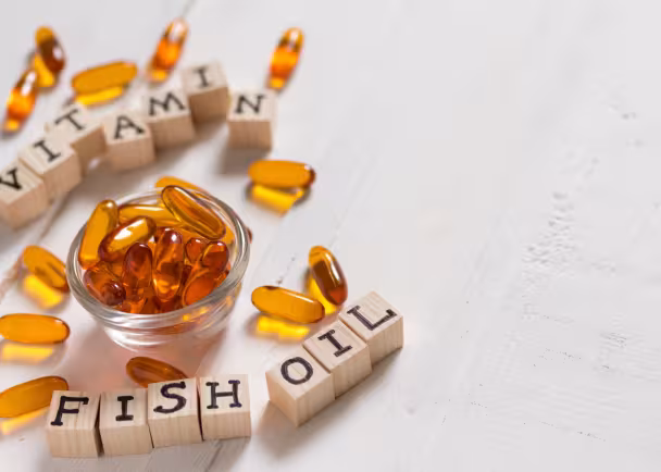 fish oil and vitamins