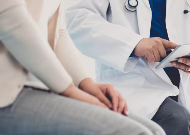 doctor with patient