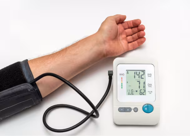 blood pressure test