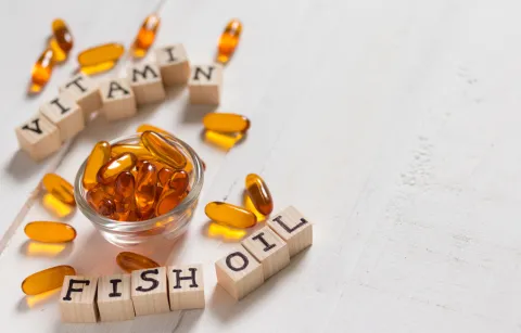 fish oil and vitamins