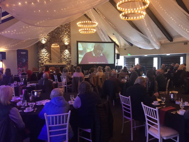 A photo of the audience and speakers from Valve Awareness Day 2026