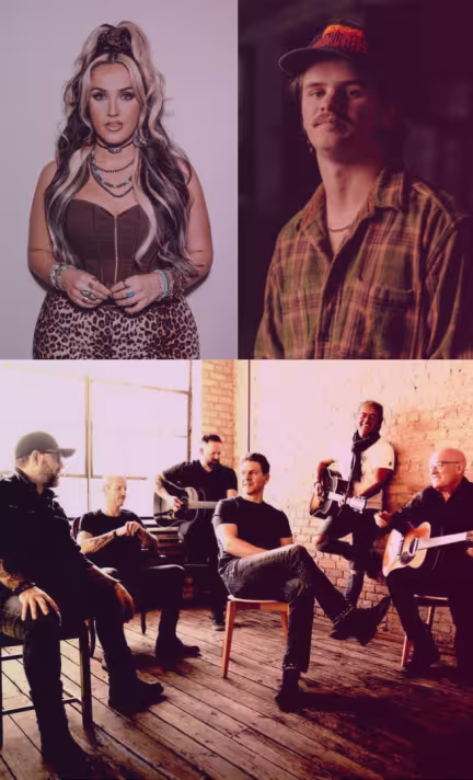 heart 360 artist collage