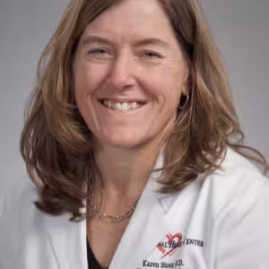 headshot of Karen Stout, MD, FACC