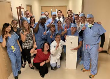 First in World TRILUMINATE Enrollment at MHIF