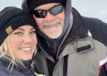 John and daughter Missy