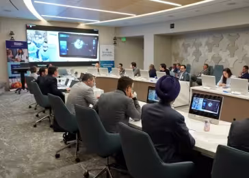 A photograph from the April 2024 CT-Guided PCI Course