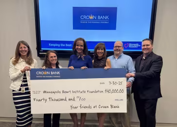 crown bank donation
