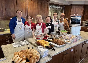 staff volunteering