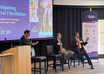 photograph from the 2025 Navigating AFib event