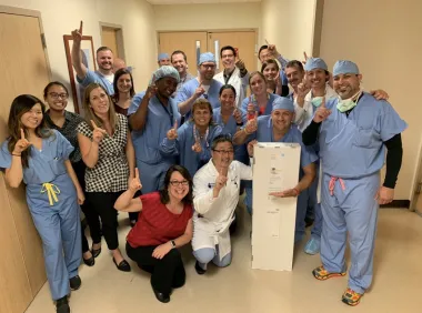 First in World TRILUMINATE Enrollment at MHIF