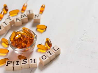 fish oil and vitamins